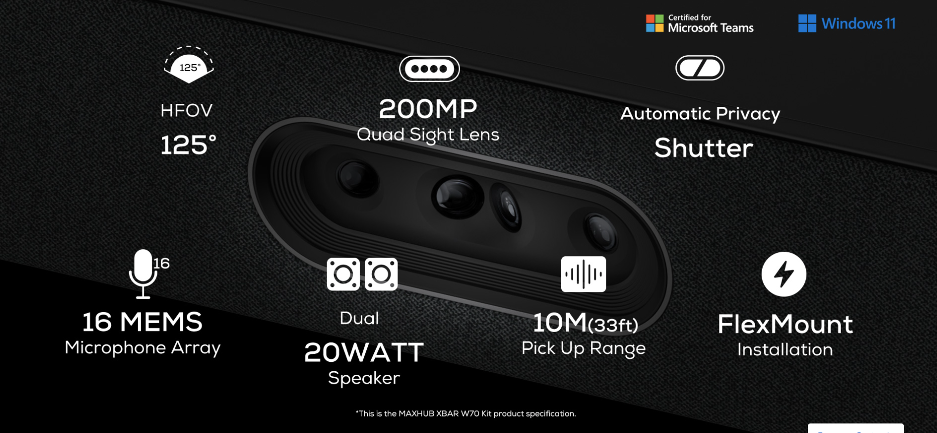 MAXHUB XBAR Series-MAXHUB XBar W70